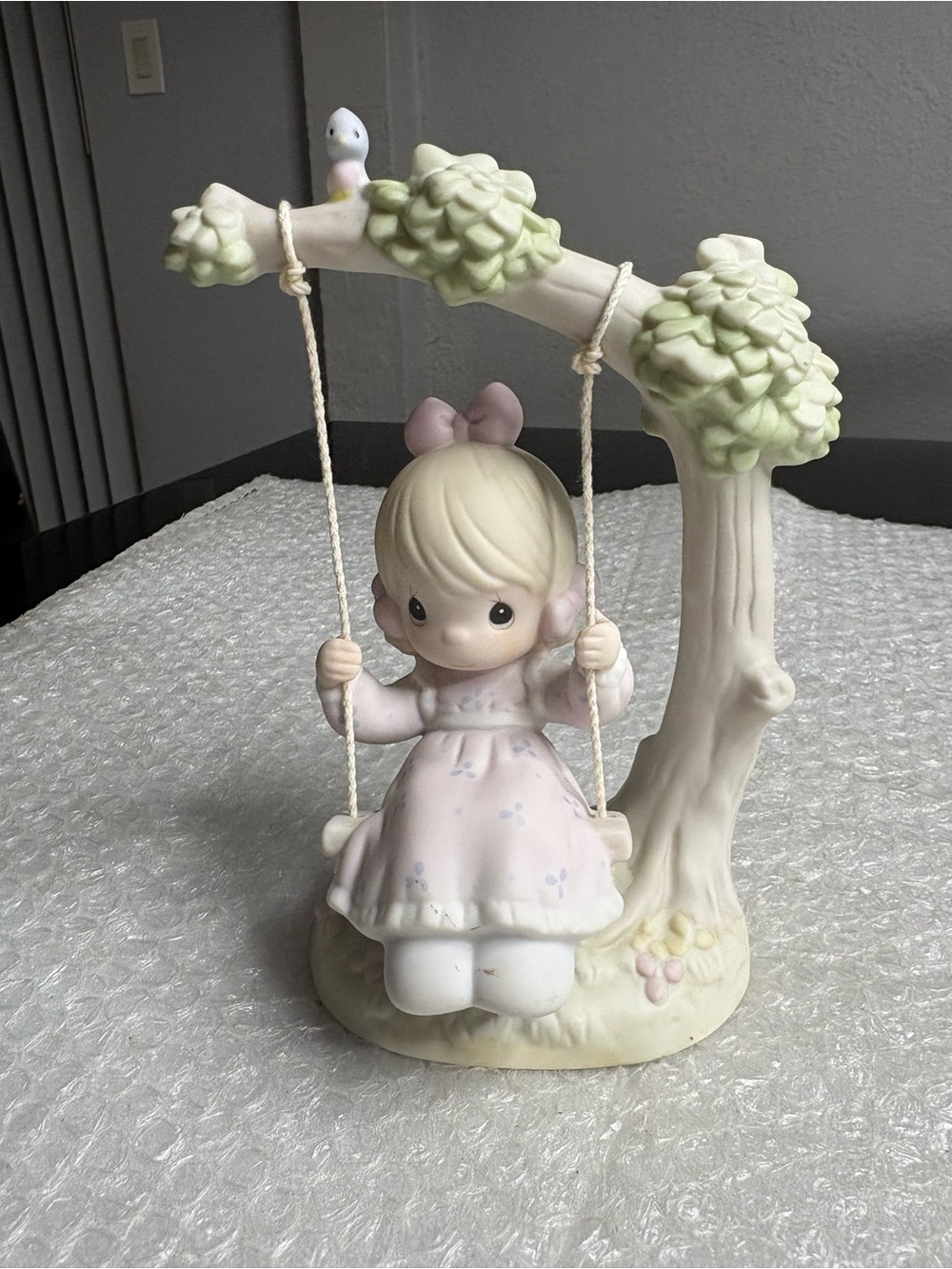 Precious Moments figurine titled "My Warmest Thoughts Are You"